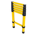 Hot Sale Fiberglass Insulated Telescopic Step Ladder High Voltage Electric Power Outdoor 5m Ladder